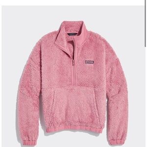 NWOT Vineyard Vines New England High Pile Fleece Quarter-Zip Pullover
